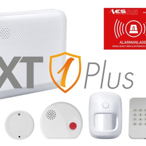 LUPUS XT1 PLUS Alarmset m. Fensterkontakten weiss